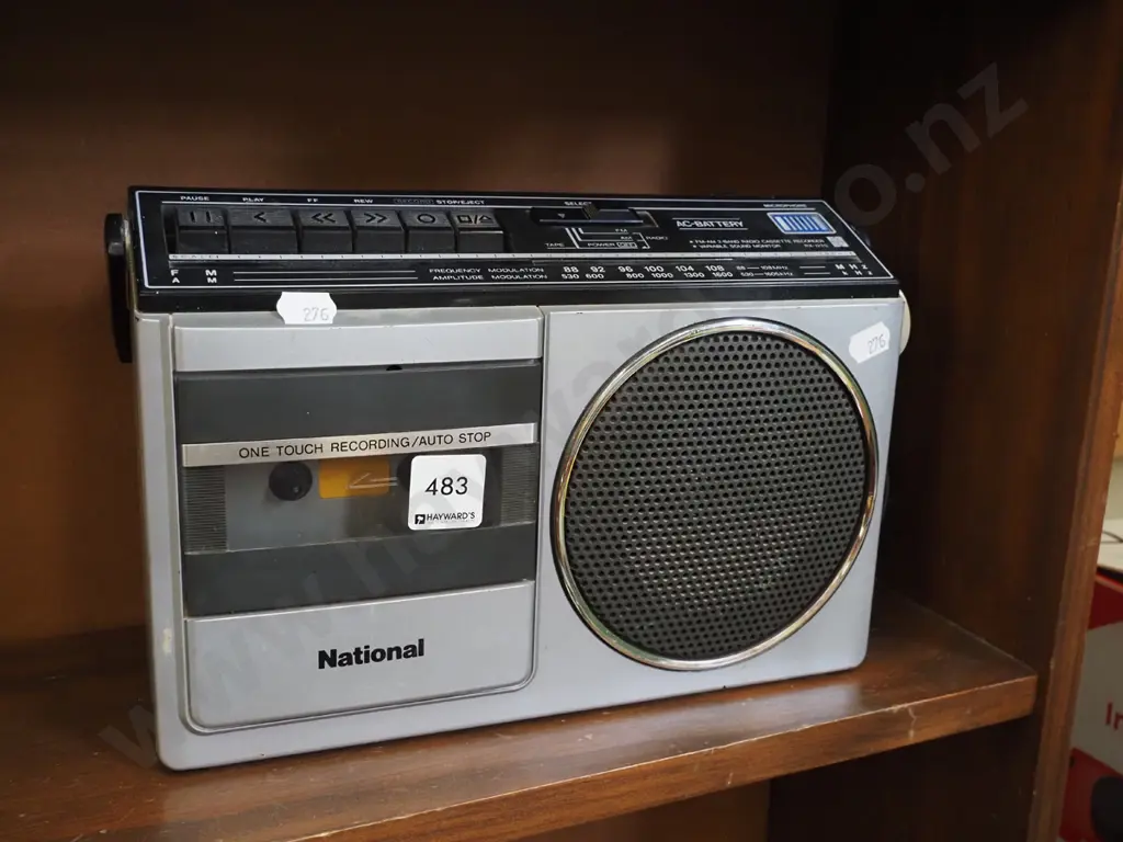 National radio cassette player Image 1++
