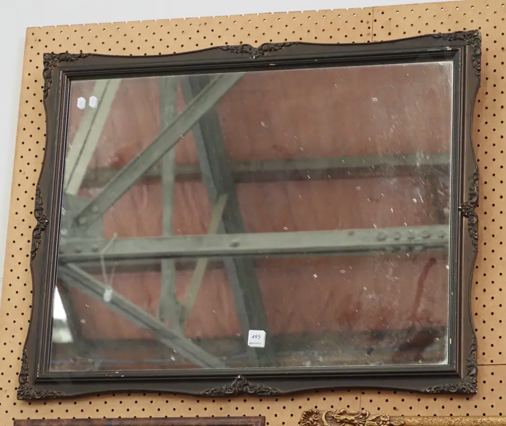 framed wall mirror Image 1++