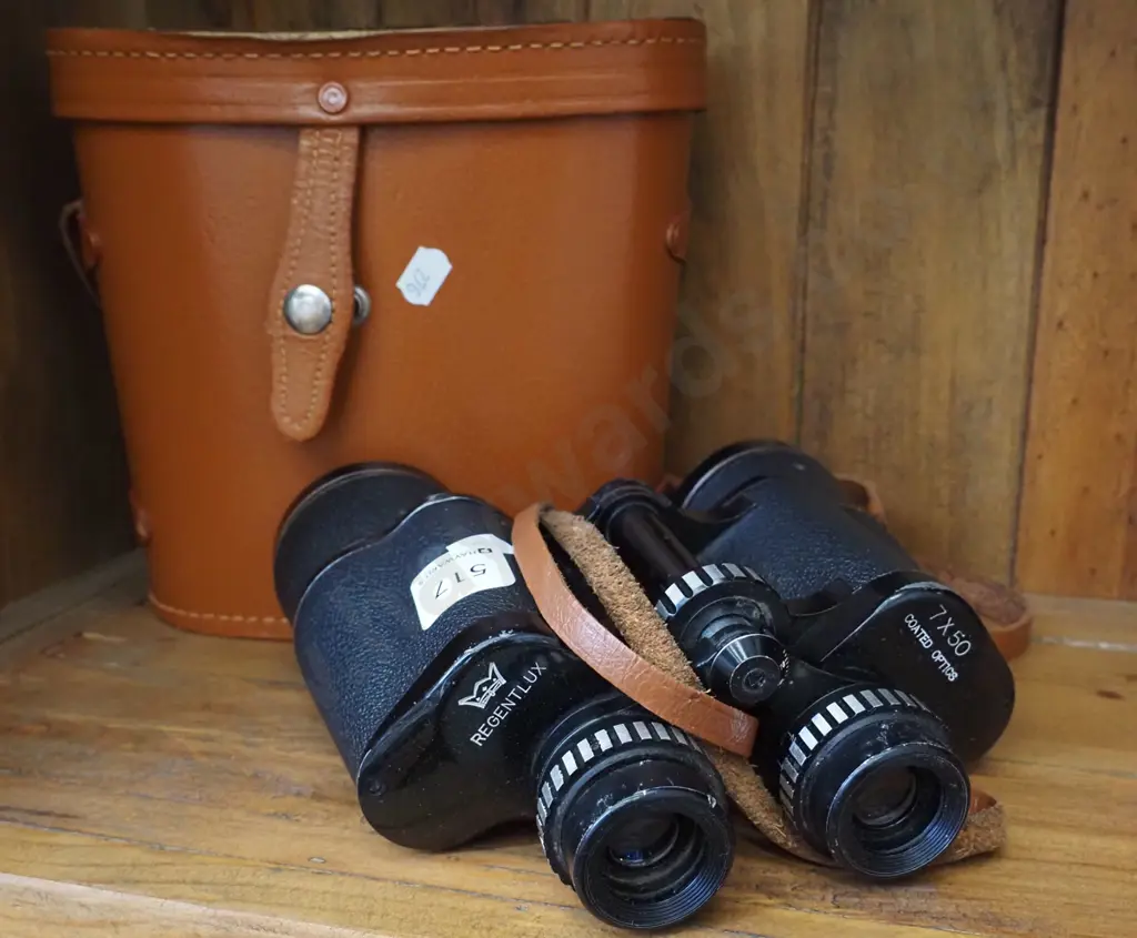 boxed 7x50 Regent King binoculars Image 1++