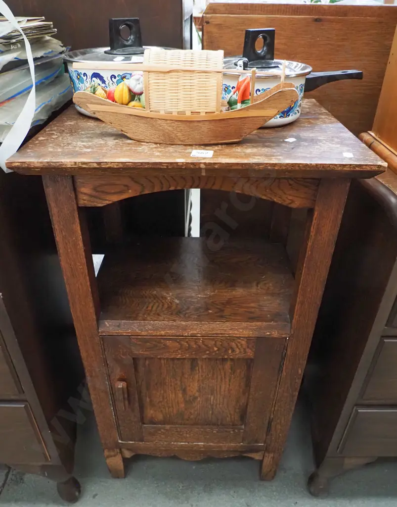 restorer's oak pot cupboard Image 1++