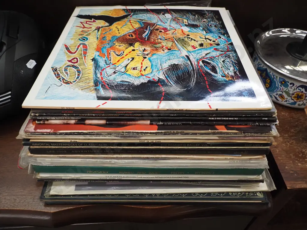 LPs; Carol King, Thunderbirds, Robbie Robinson Image 1++