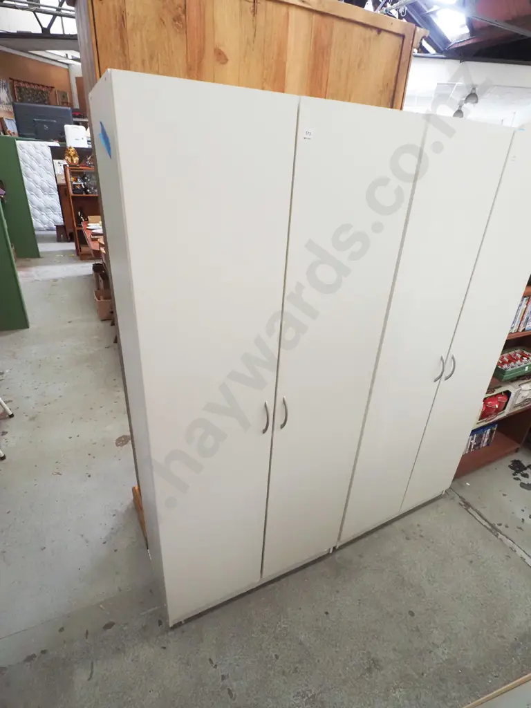 double door melteca and mdf laundry cupboard H-1810 W-800 D-410 Image 1++