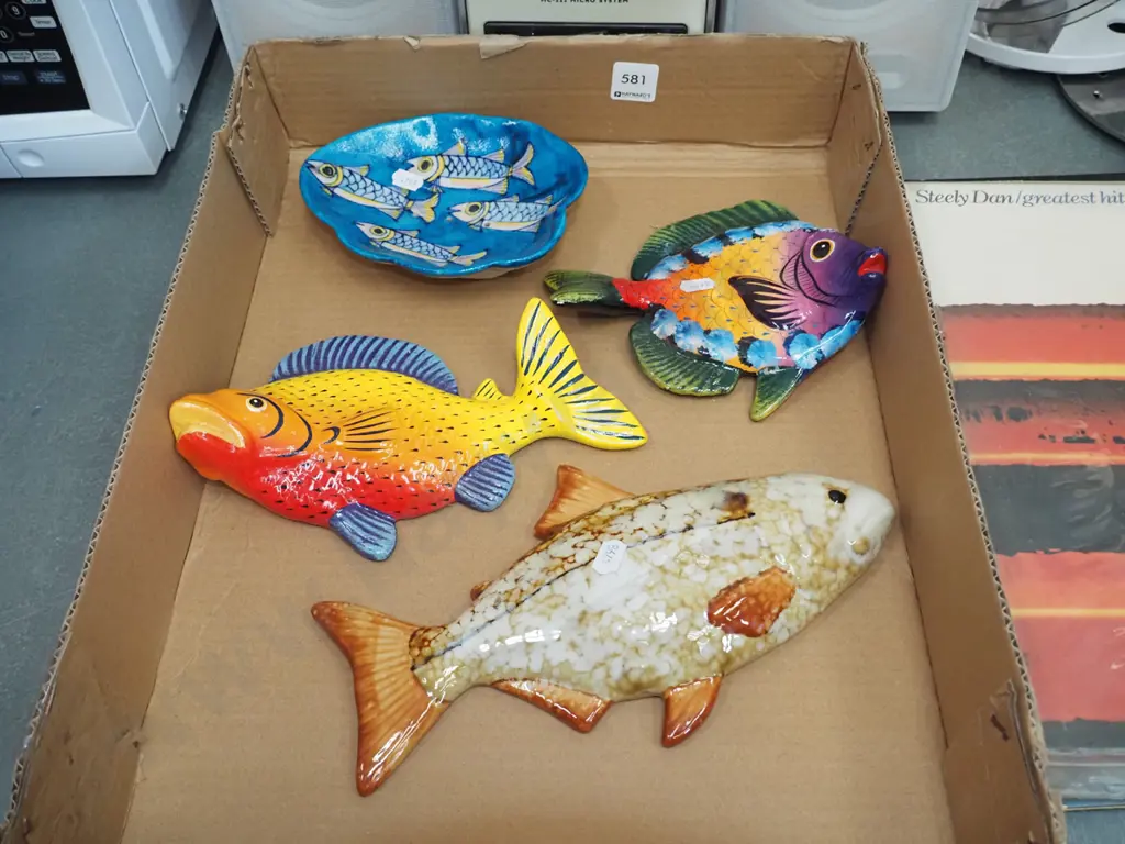 ornamental wall mounted fish Image 1++