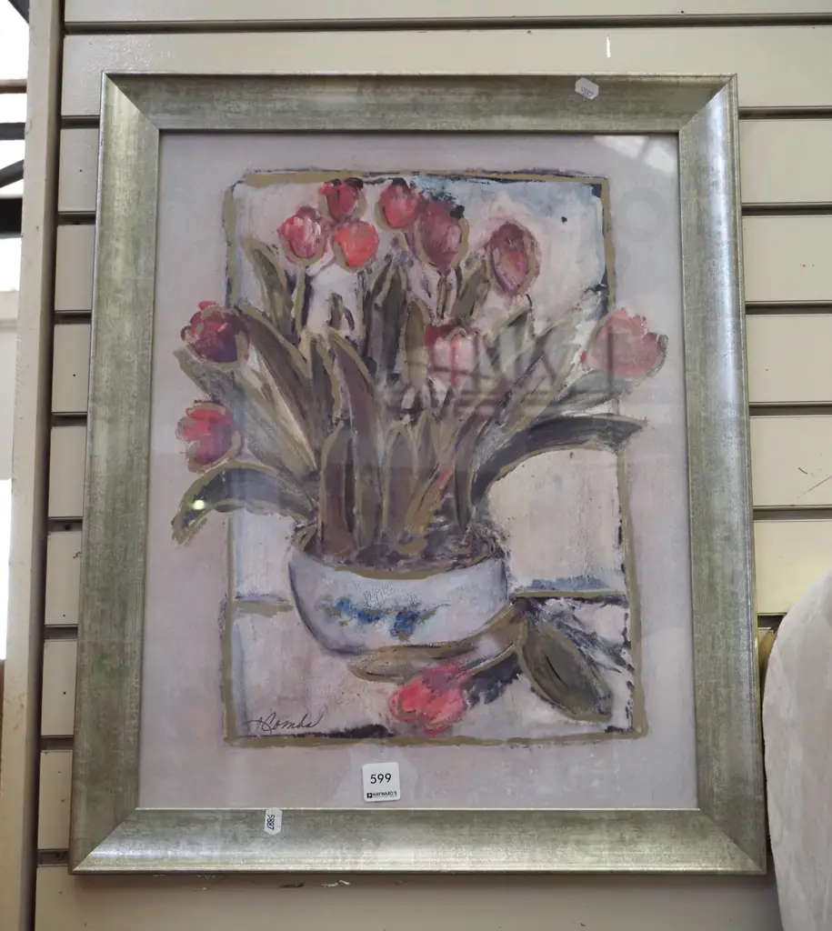 framed print - tulips Image 1++