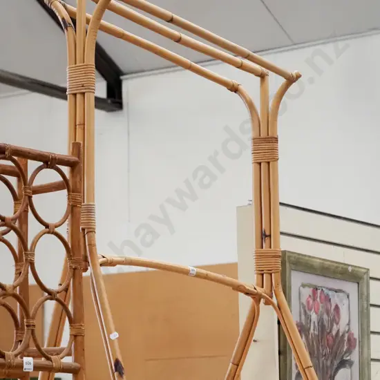 bamboo towel rail