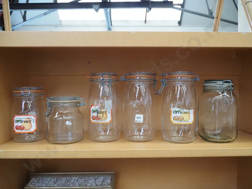 6x self sealing jars Image 1++