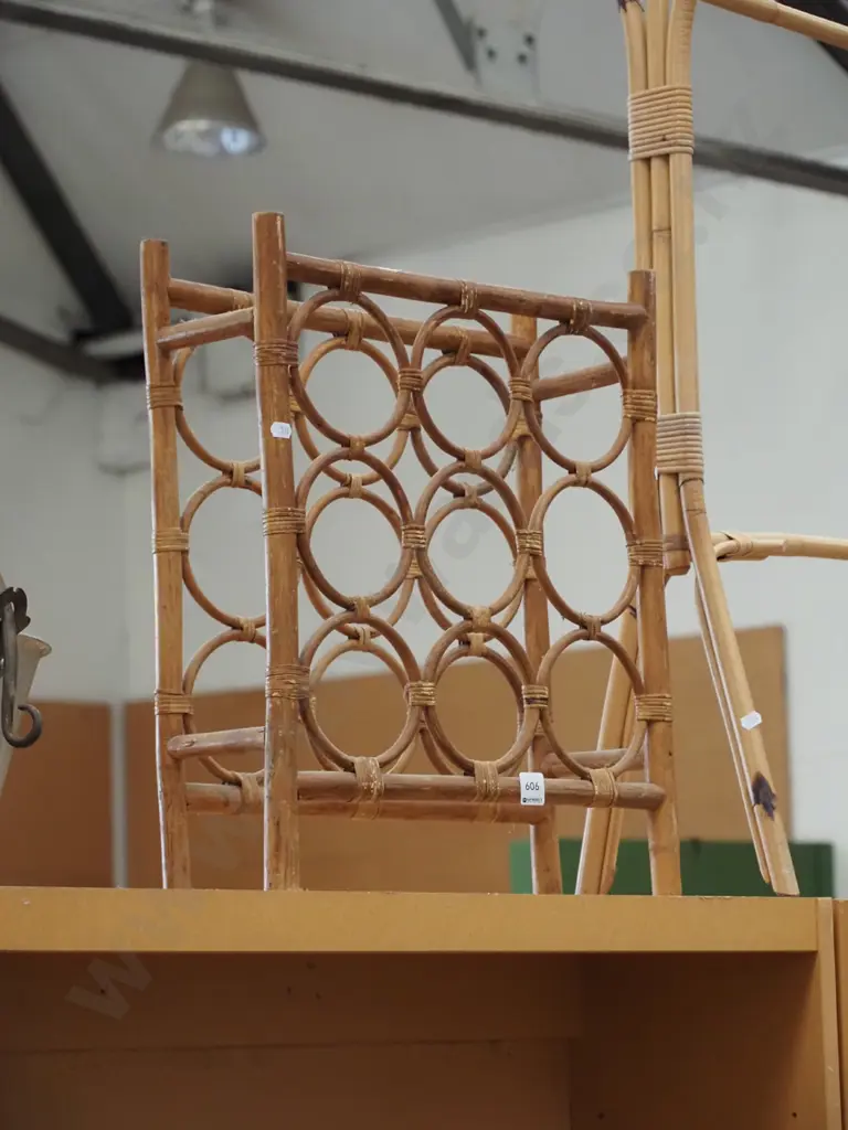 cane wine rack Image 1++