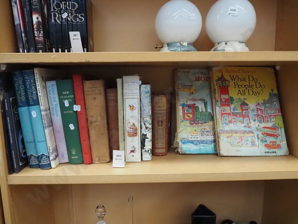 shelf of books Image 1++