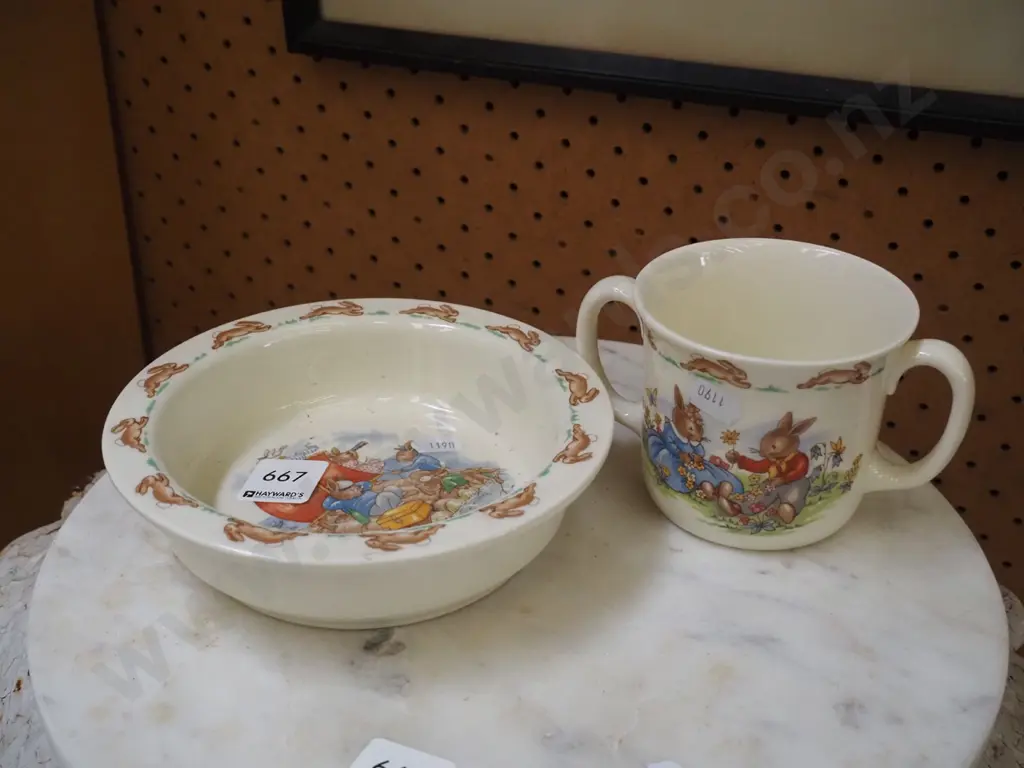 bunnykins cup and bowl Image 1++