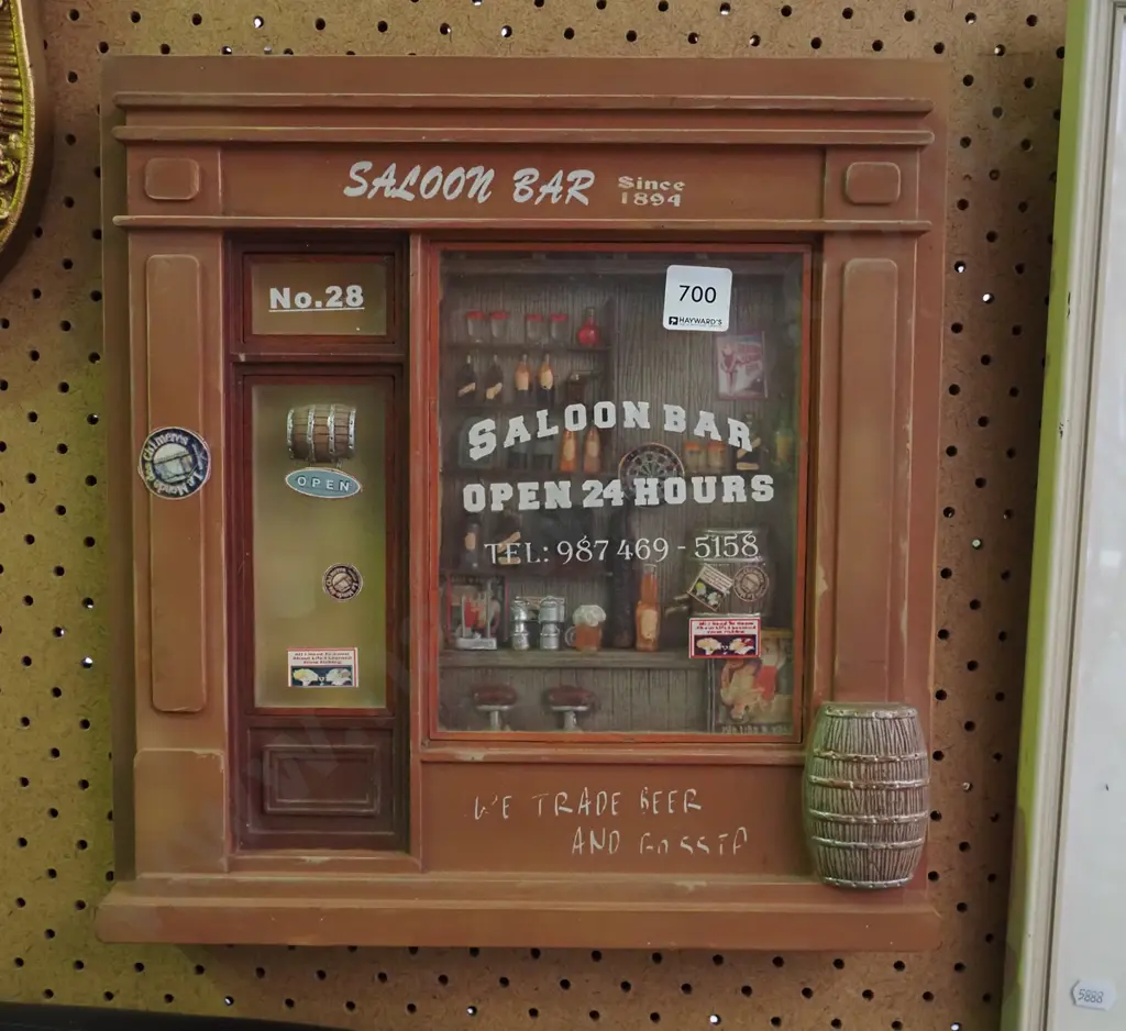 3D salon bar wall art Image 1++