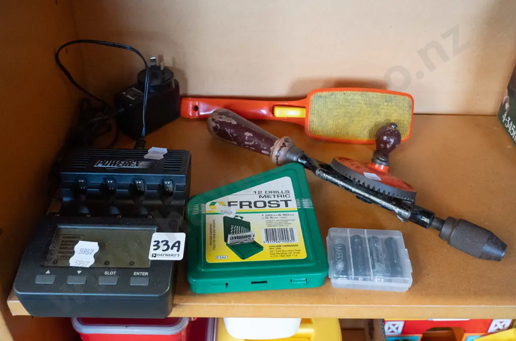 egg beater drill, drill bits, battery charger etc Image 1++