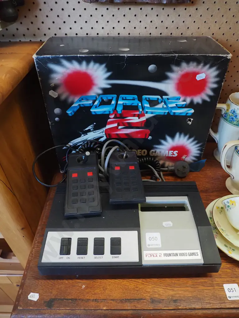 very early Fountain games Force 2 console and controllers - As Is No Returns Image 1++