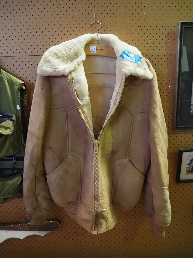 size 48 sheepskin jacket Image 1++