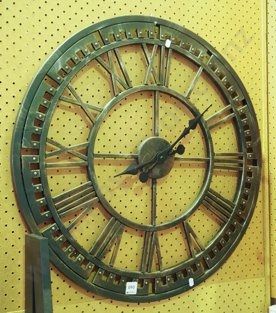 metal wall clock Diam-610 Image 1++