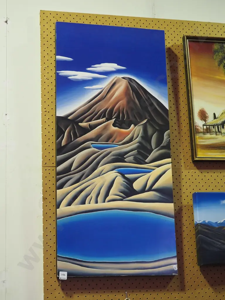 Diana Adams print on board - Emerald Lakes Image 1++