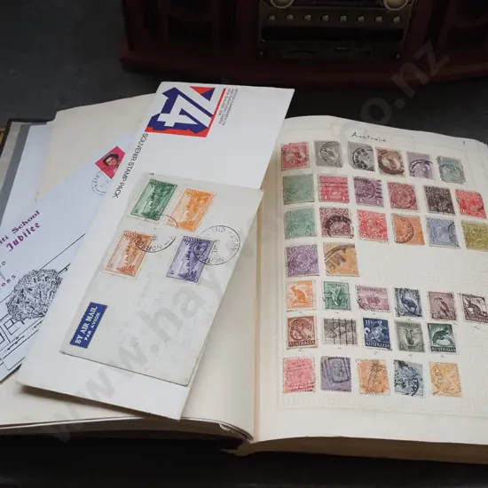stamp album