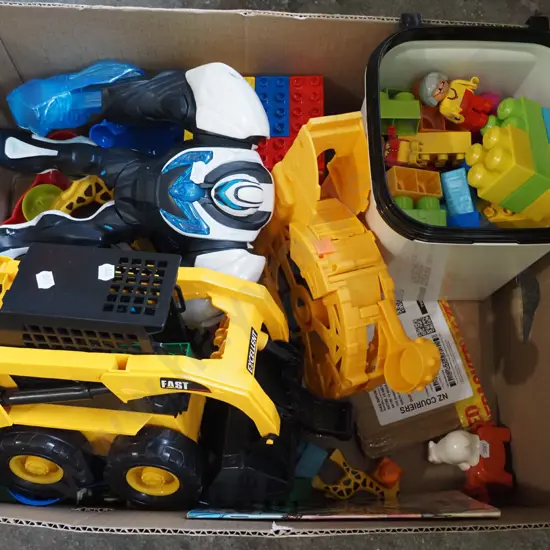 box; toys