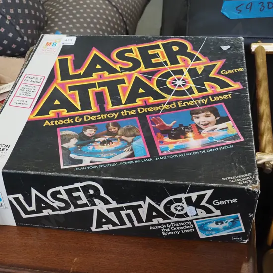 Laser Attack board game 