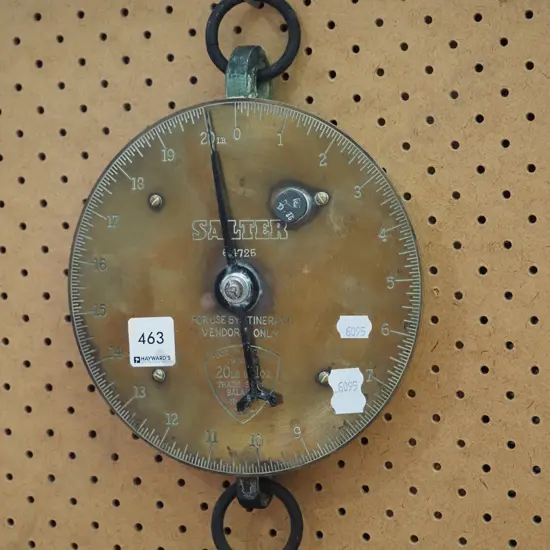 Salter spring scale