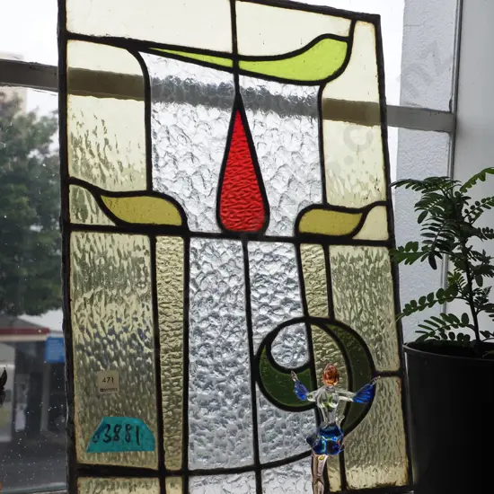 leadlight window pane H-640 W-470