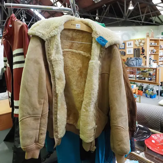 size Small sheepskin jacket