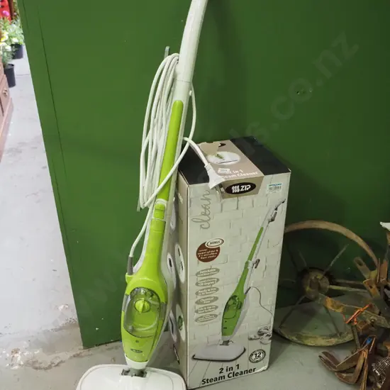 3 in 1 steam cleaner with box and accessories