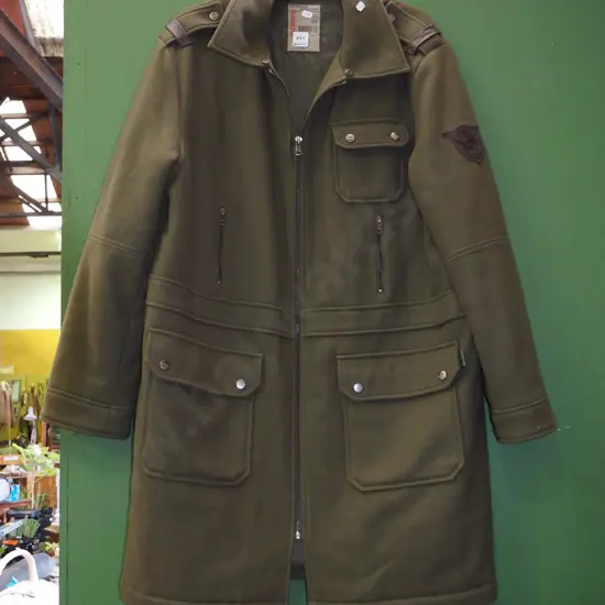 large green wool? Jacket
