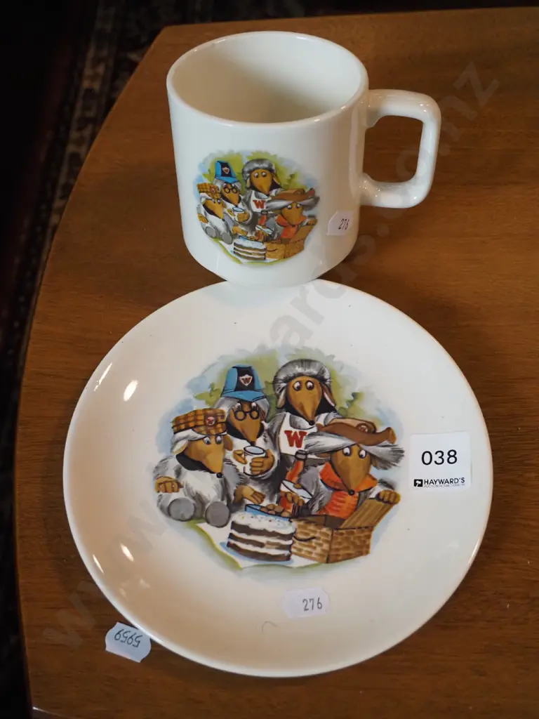Wombles cup and plate Image 1++