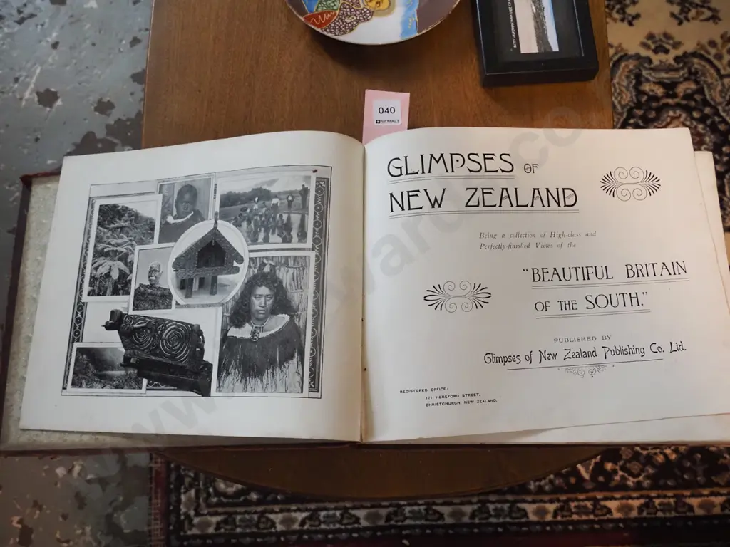 vintage photographic book - some water damage Image 1++
