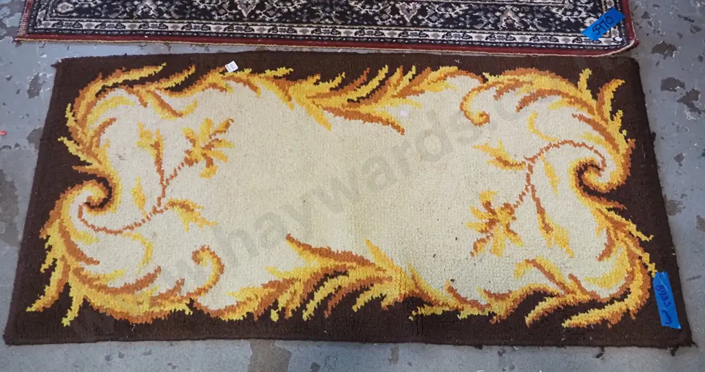 hand tufted floor mat L-1440 W-700 Image 1++