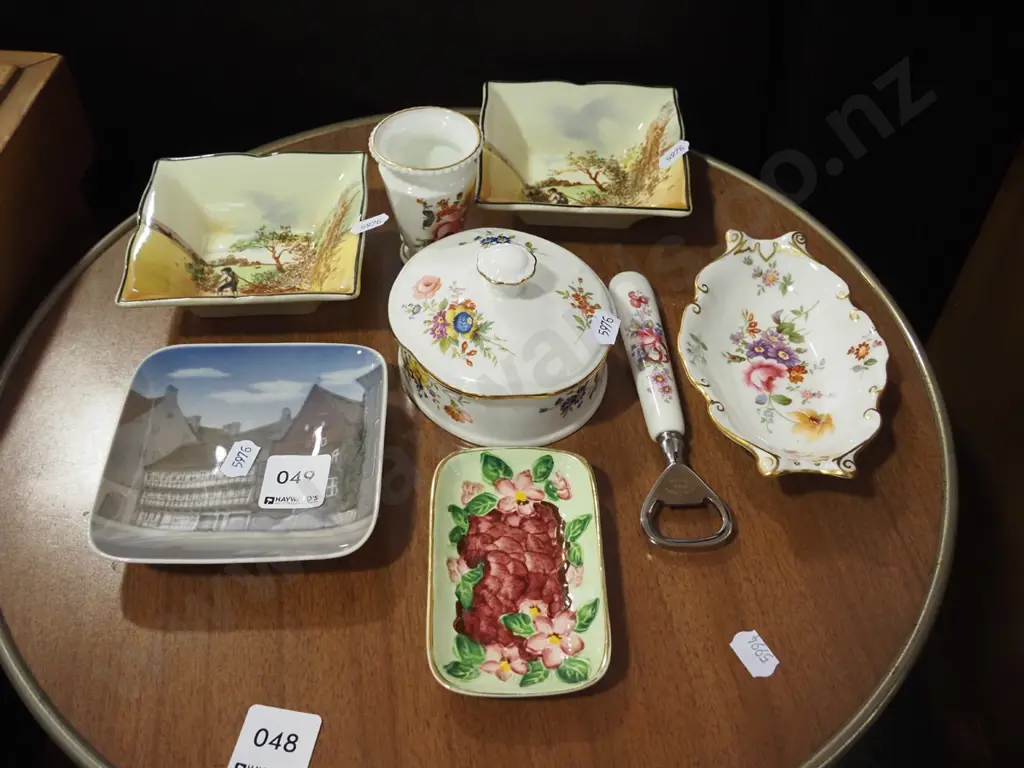 china allsorts; jam dishes, bottle opener etc Image 1++