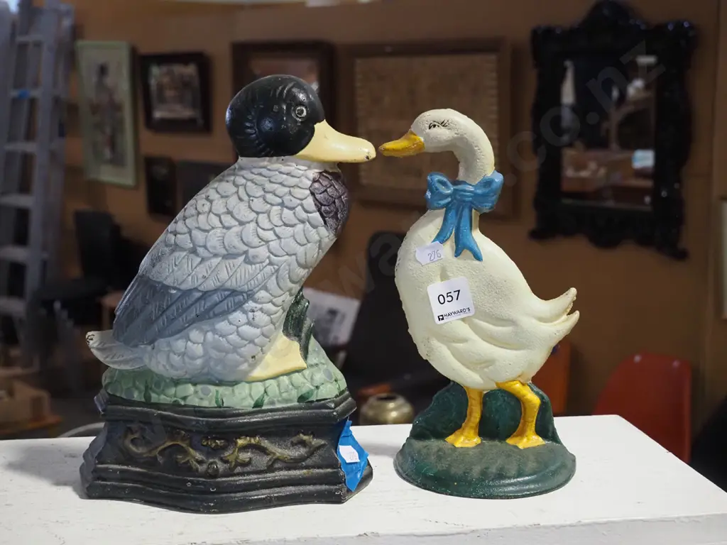 cast iron duck door stops Image 1++