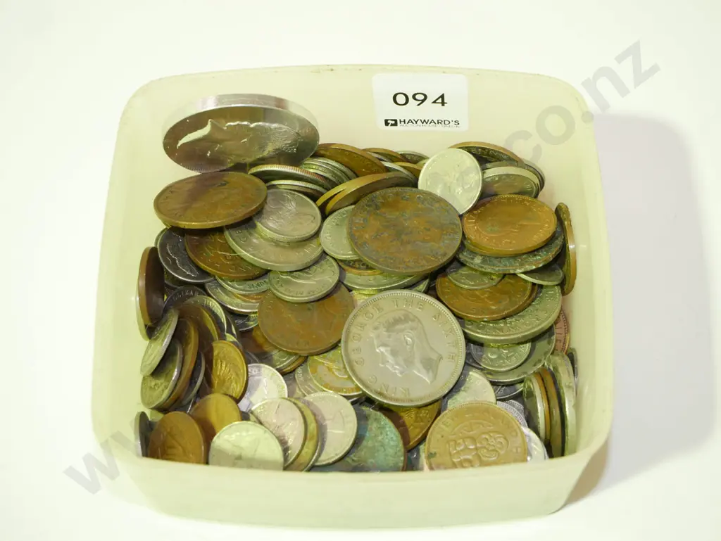 tub of coins Image 1++