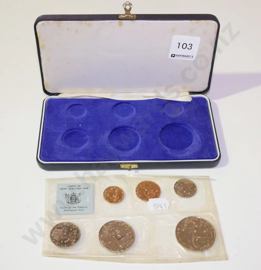 set of collector NZ first decimal coins Image 1++