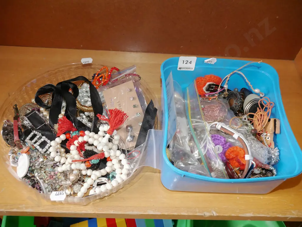 shelf of costume jewellery Image 1++