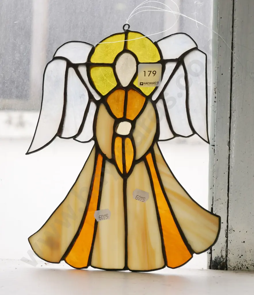 hanging leadlight angel art Image 1++