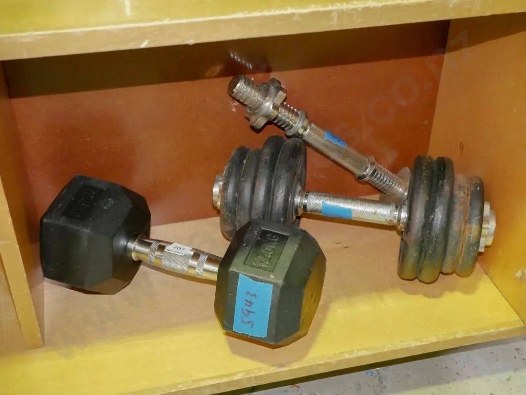 hand held dumbells Image 1++