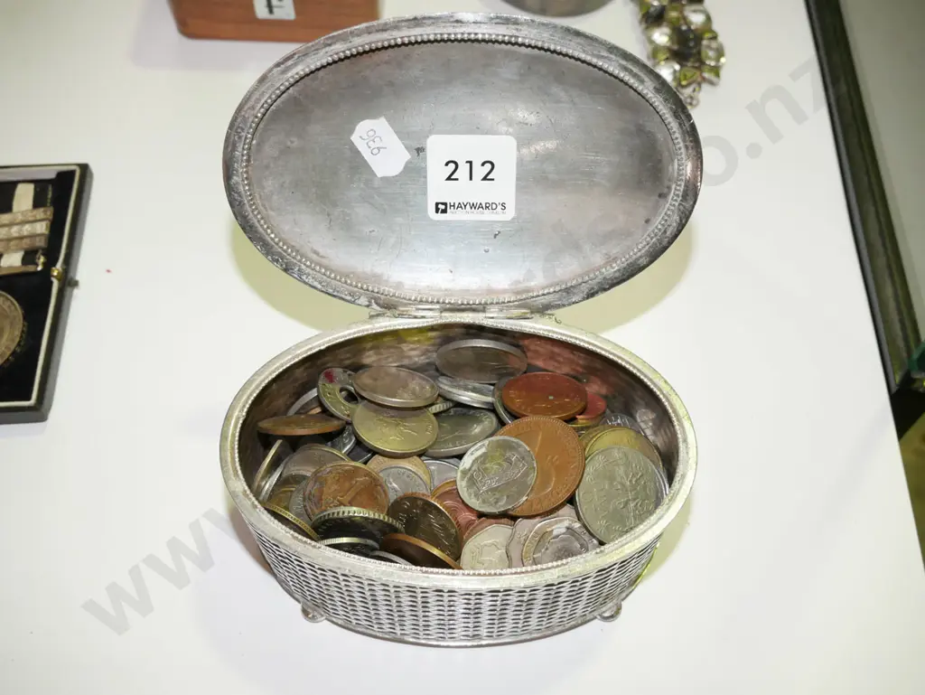 trinket box and coins Image 1++