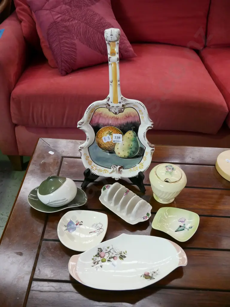 Carlton ware and other small dishes, ceramic Italian dish Image 1++