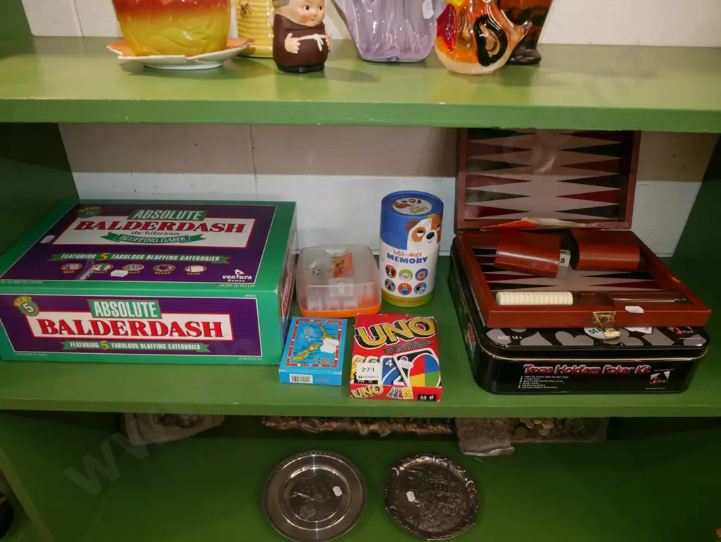 shelf of games Image 1++