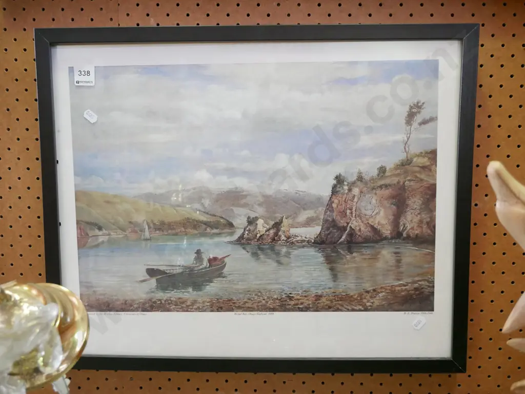 framed historic print - Broad Bay Image 1++