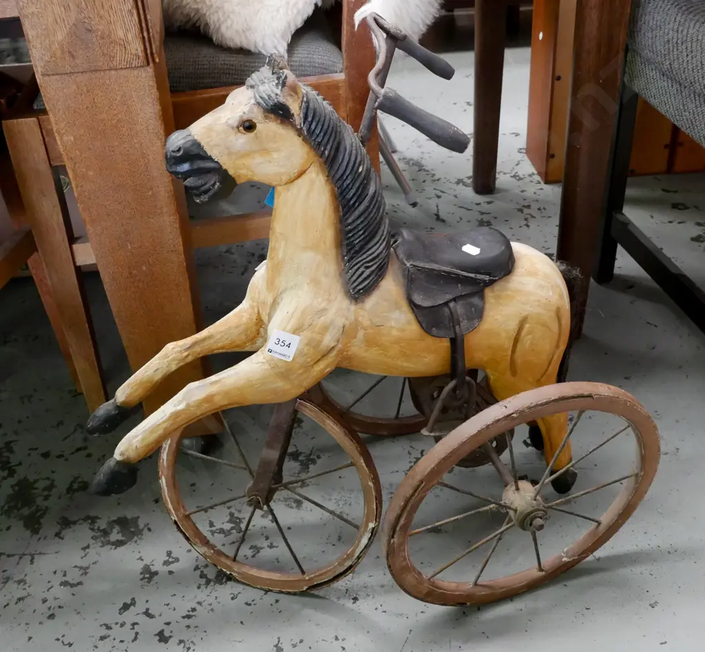 reproduction Victorian style child's trike Image 1++