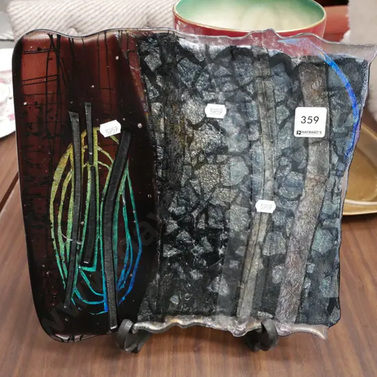 studio glass plate