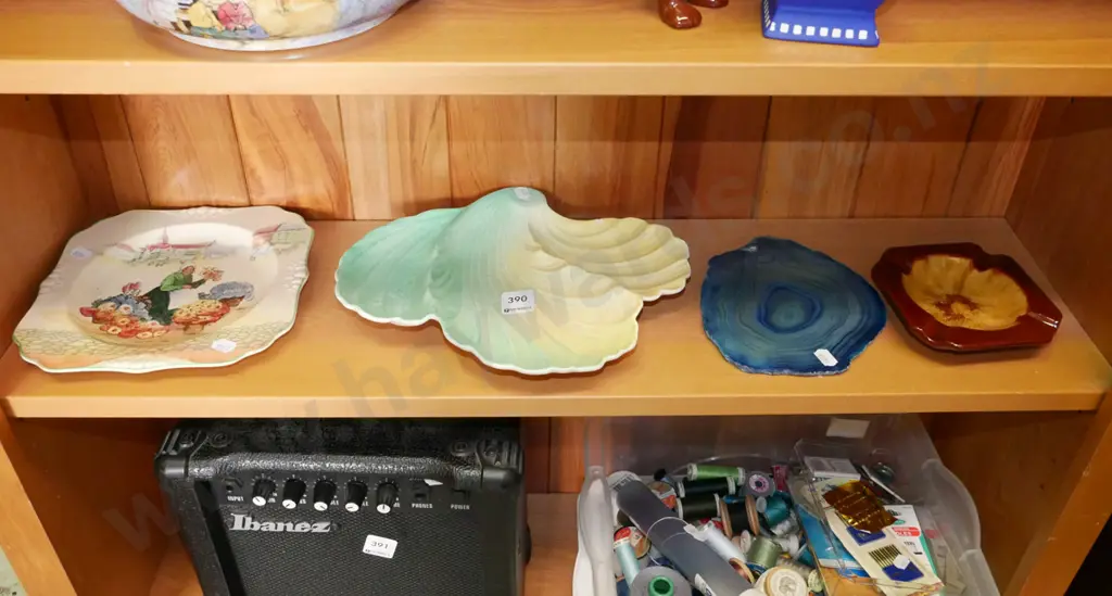 Royall Winton leaf plate, Doulton bowl etc Image 1++