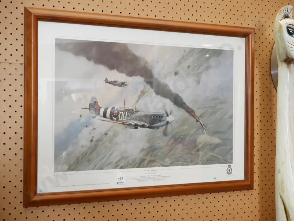 framed print - The Spitfire Strikes Image 1++