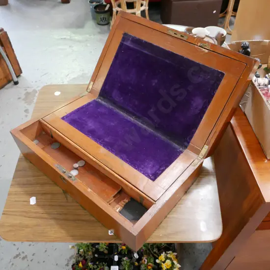 restorer's mahogany writing box