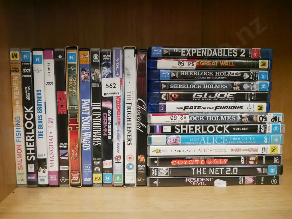DVDs, blue rays Image 1++