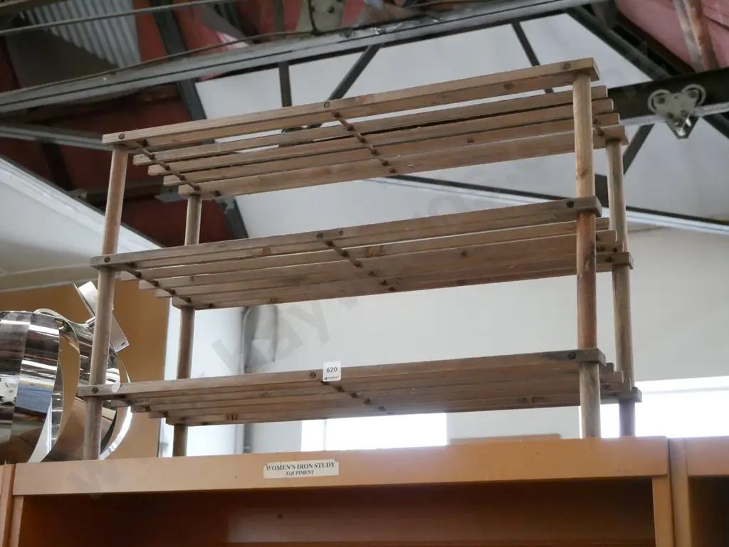 wooden shoe rack Image 1++