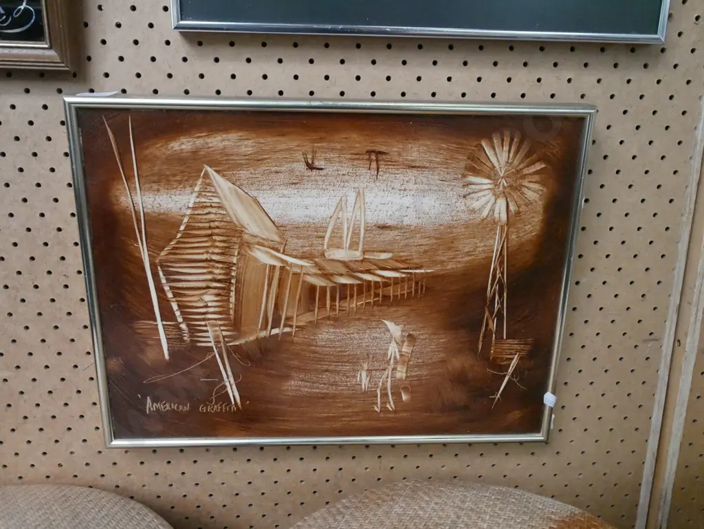 framed oil - American Graffiti Image 1++