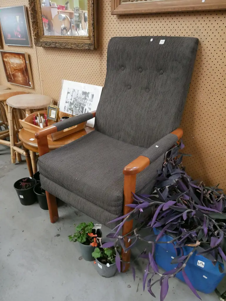 charcoal invalid's chair Image 1++
